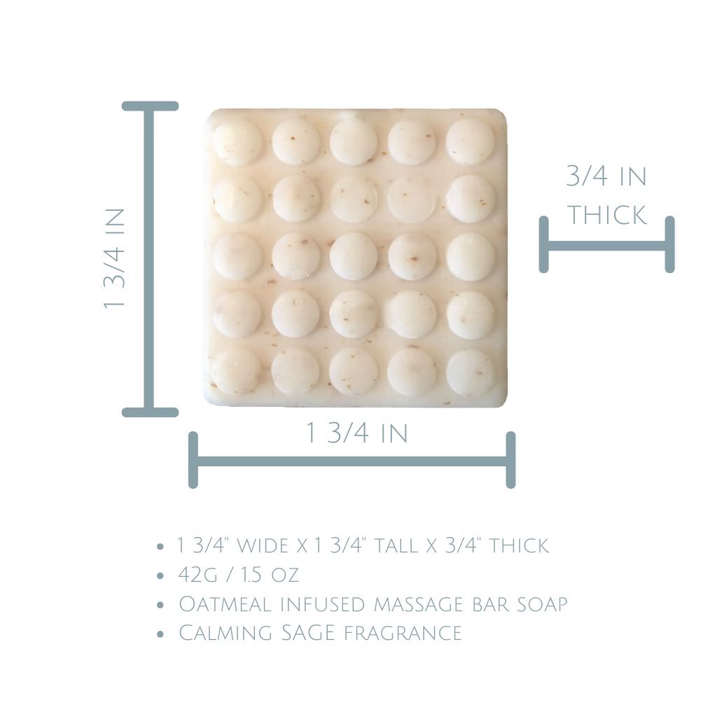 Lake Life Massage Bar Soap, 1.5 oz, Boxed