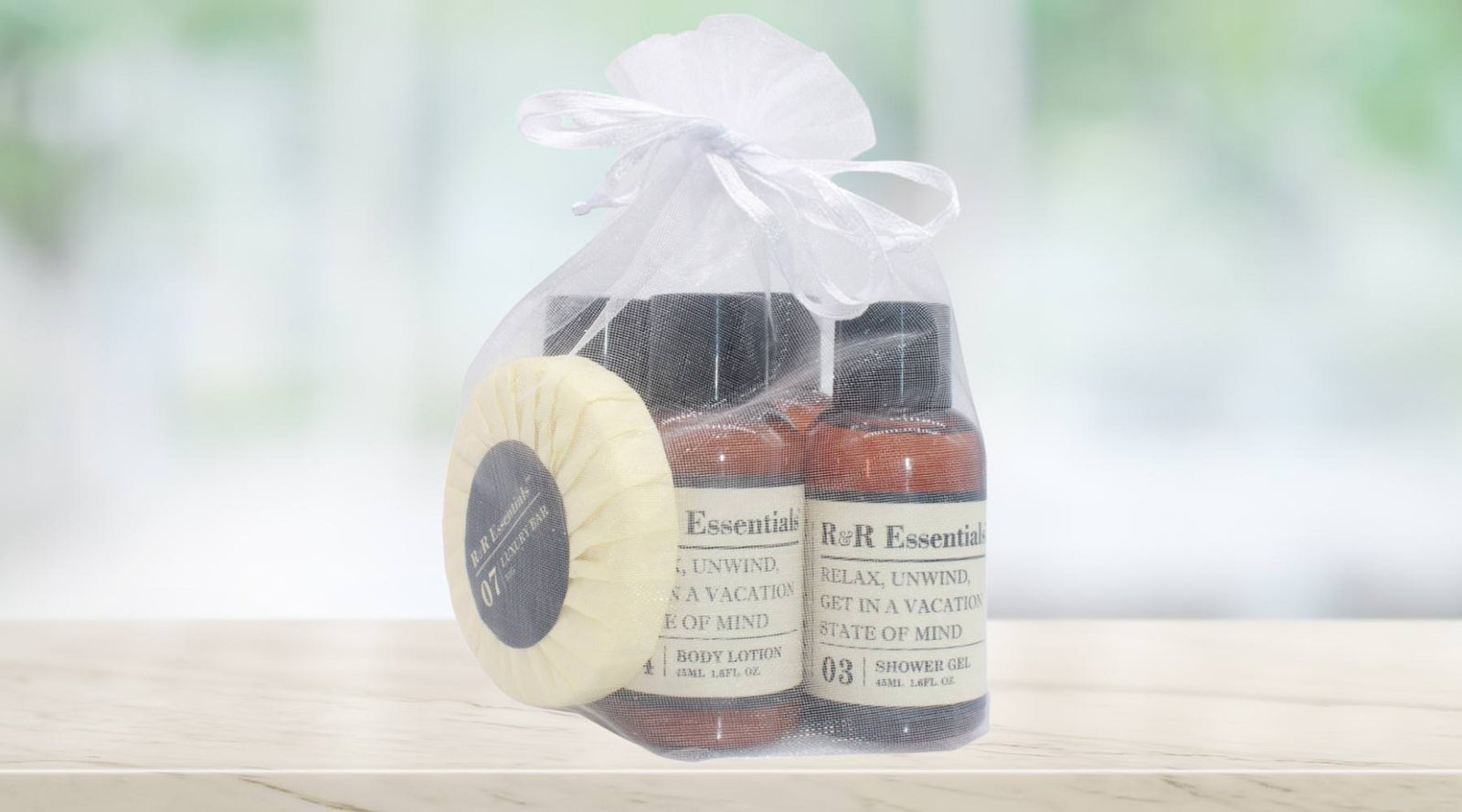 Display Ready Hotel Toiletries Sets