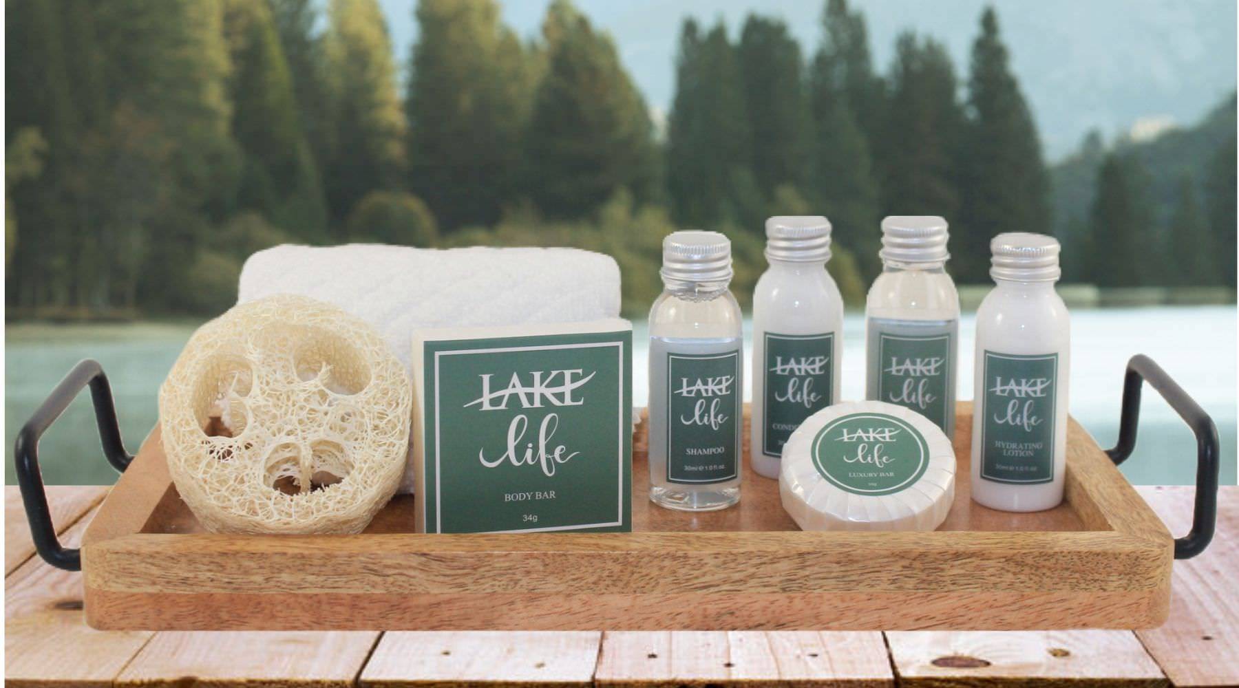 hospitality soaps and shampoos lake life