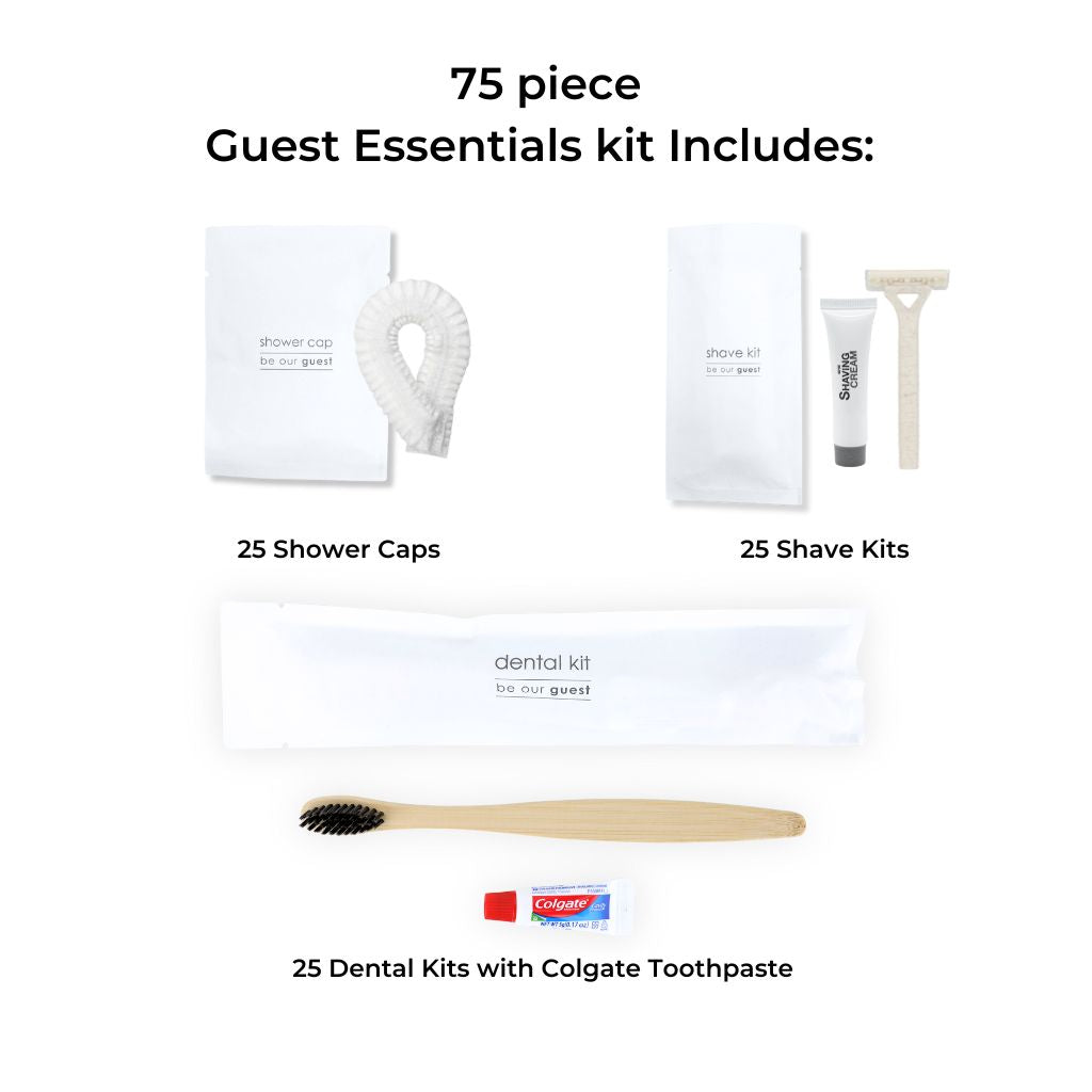 Guest necessities bundles from Be Our Guest