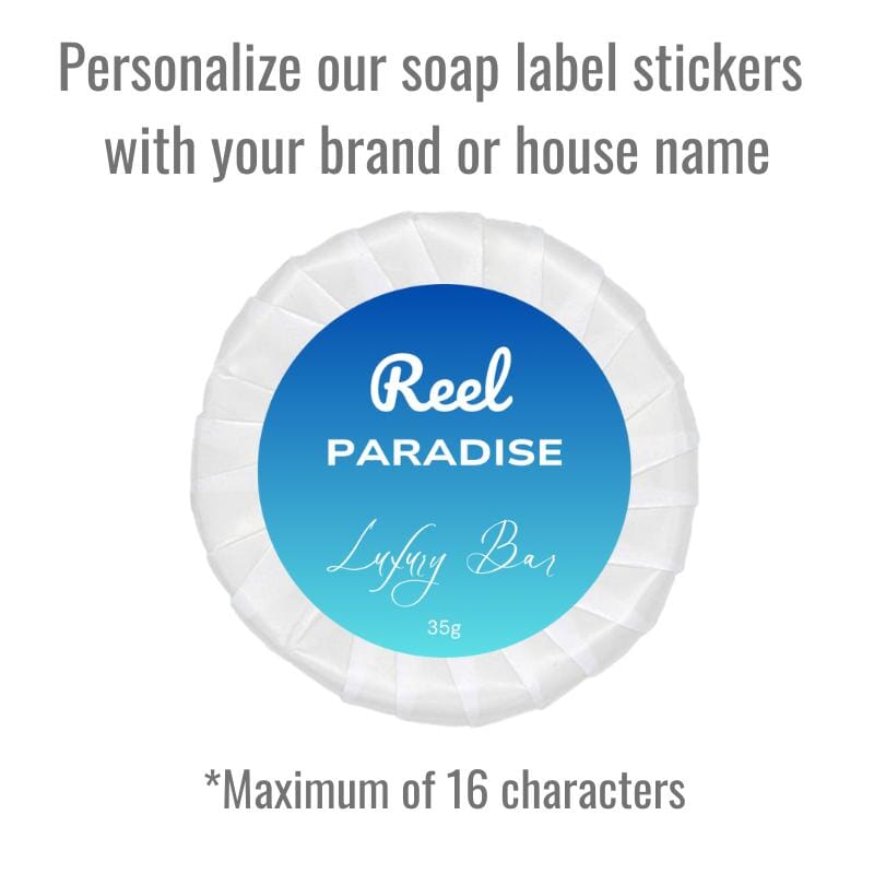 custom soap with beach design