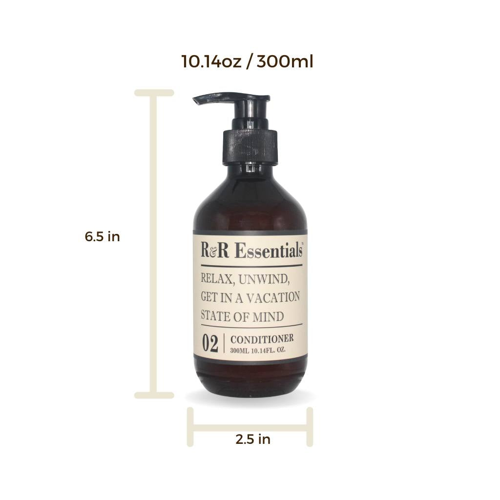 R&R Essentials refillable pump bottle conditioner