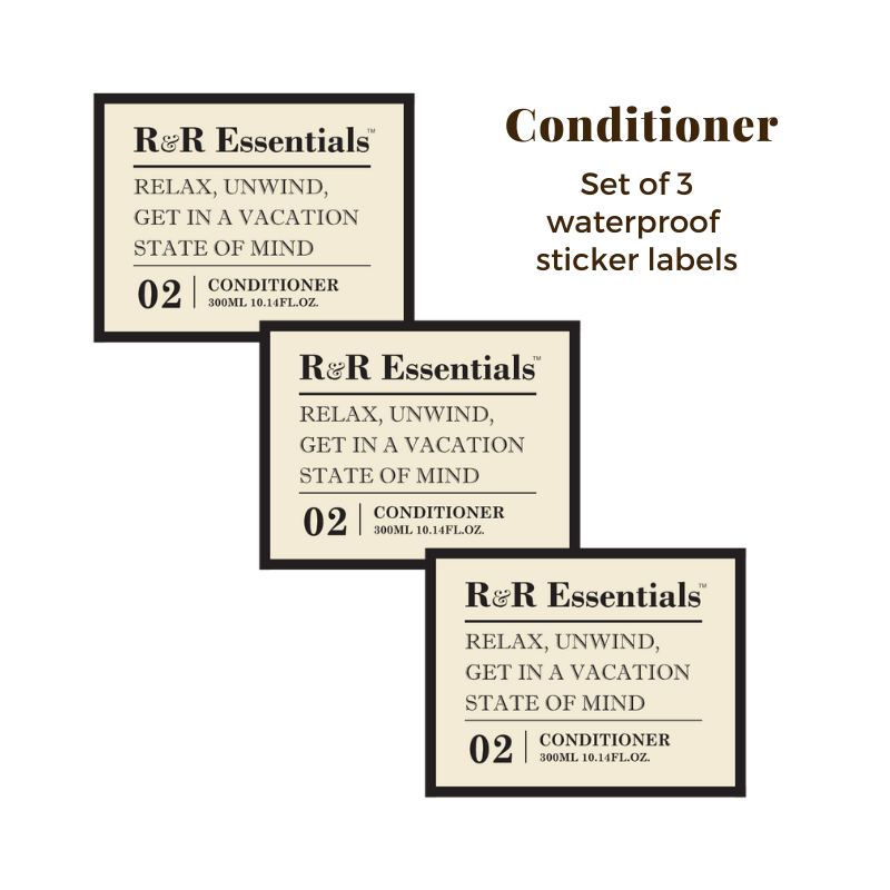conditioner labels