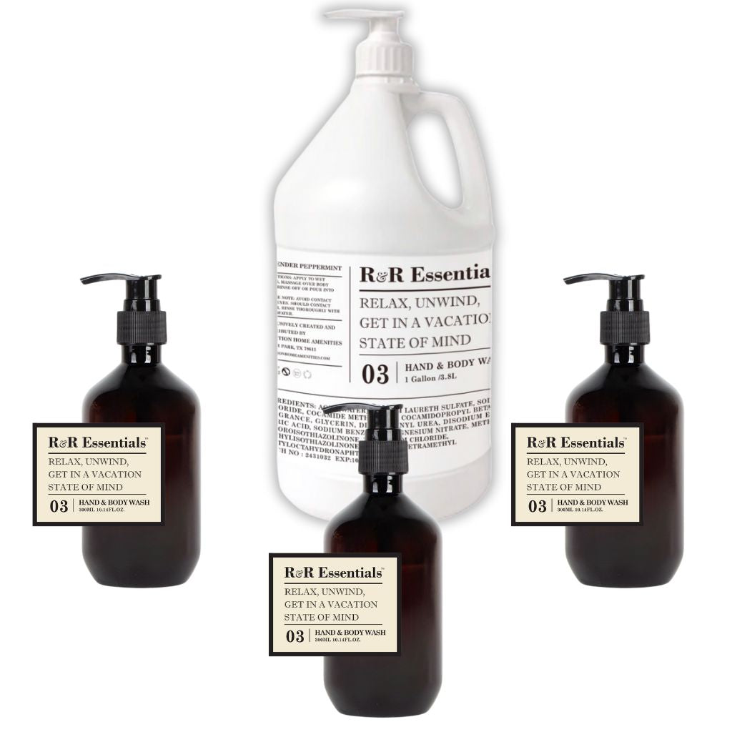 hand and body wash refill bundle