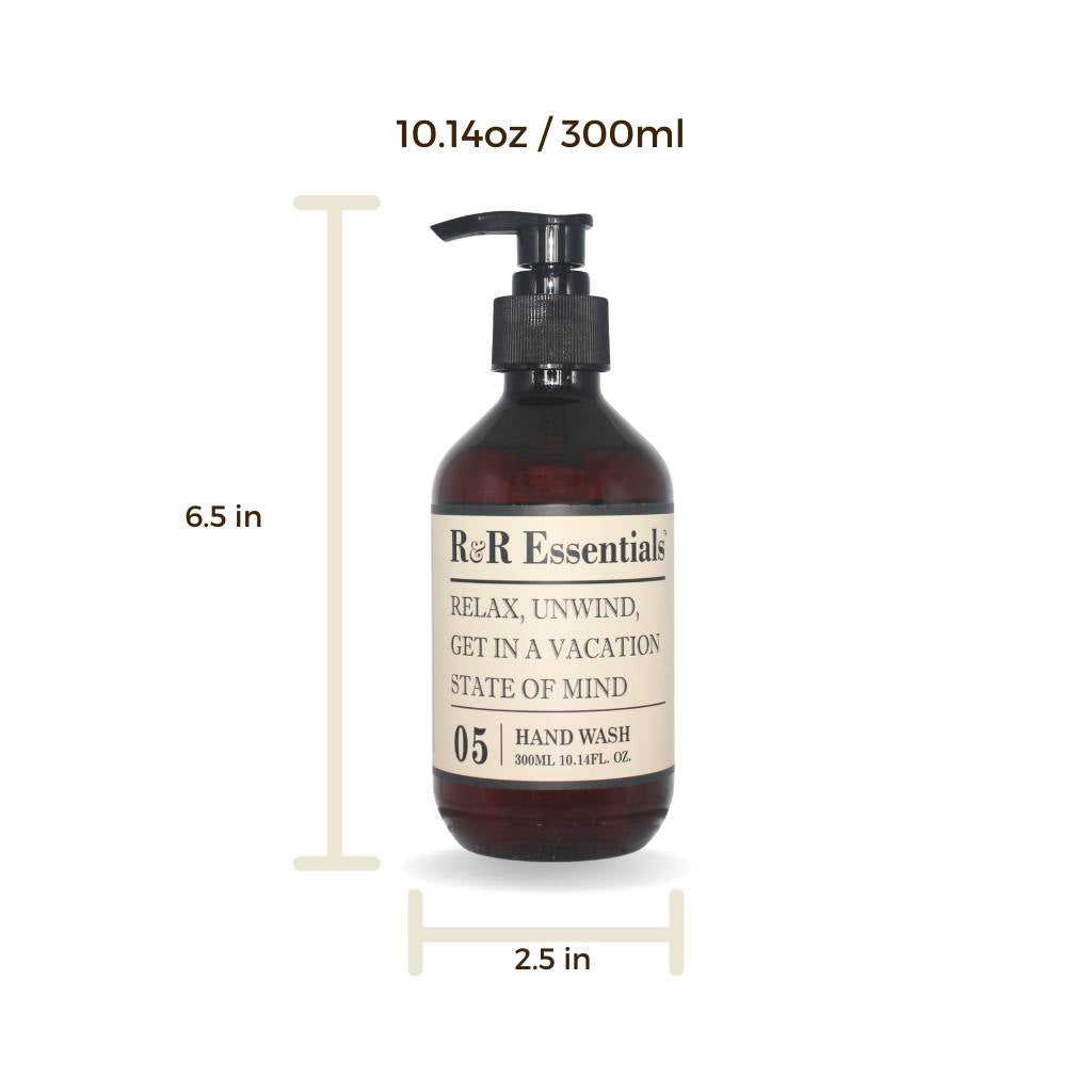 hand wash in pump bottle R&R Essentials