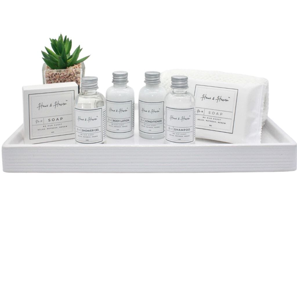 hotel toiletries and amenities by Haus &amp; Haven