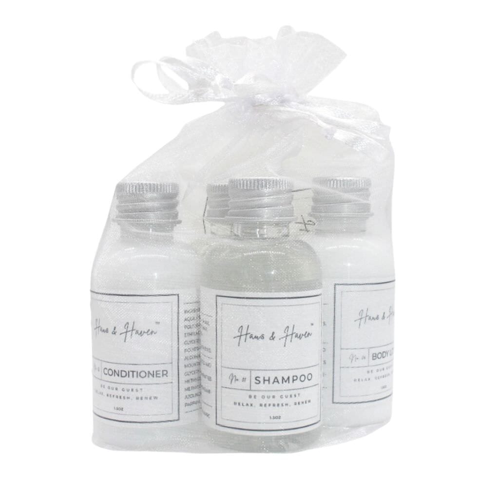 hotel toiletry sets by Haus &amp; Haven