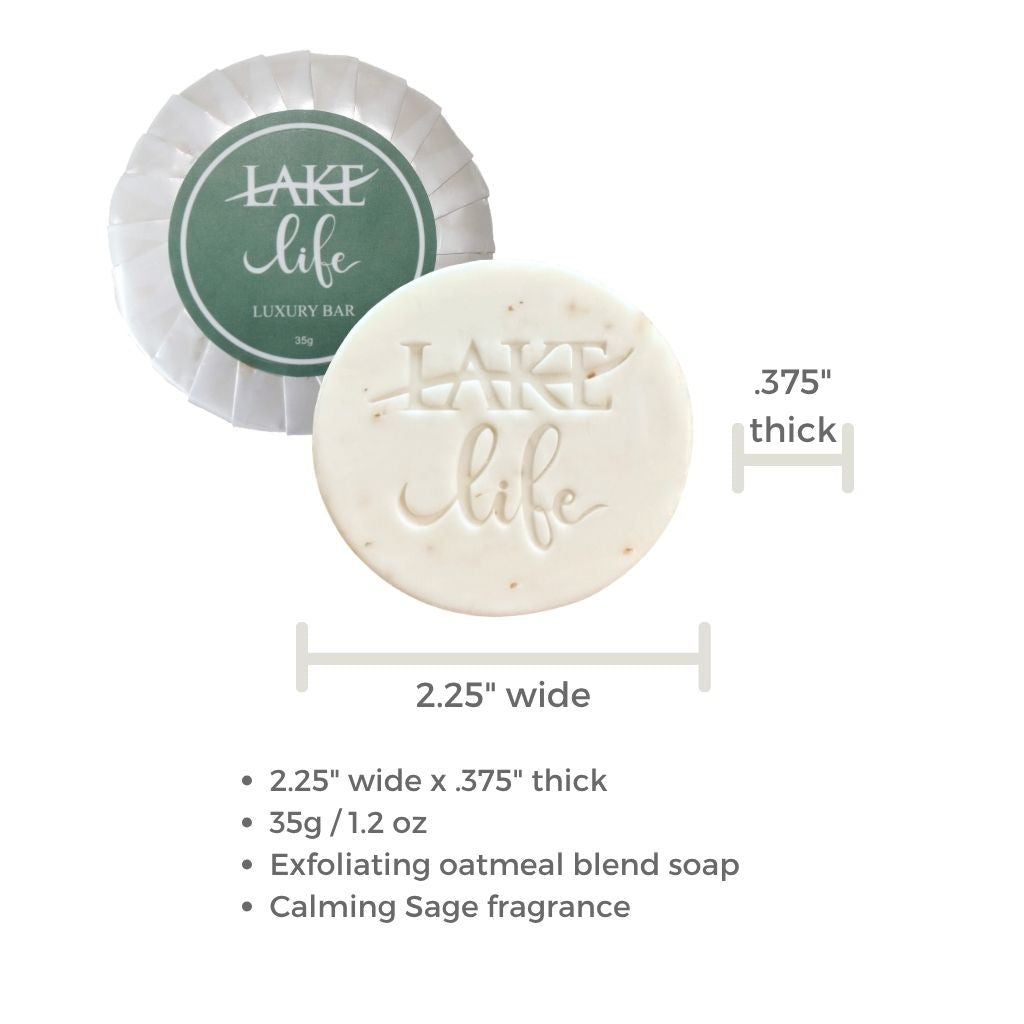 lake life soap bars size