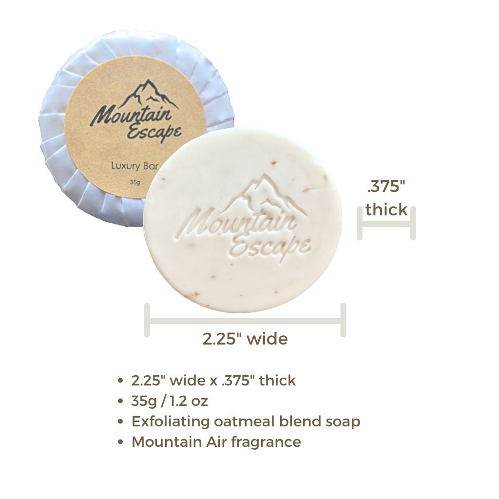 1.2 oz luxury soap bar Mountain Escape
