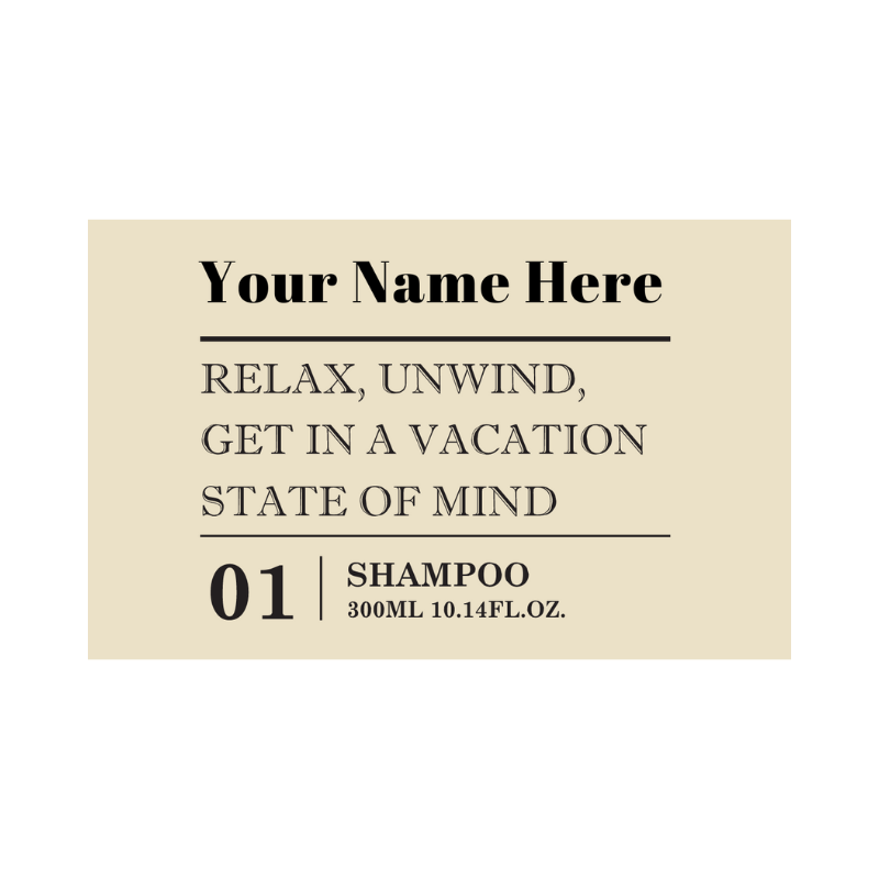 Apothecary Design  ~ Personalized Refillable Pump Bottle Bundle