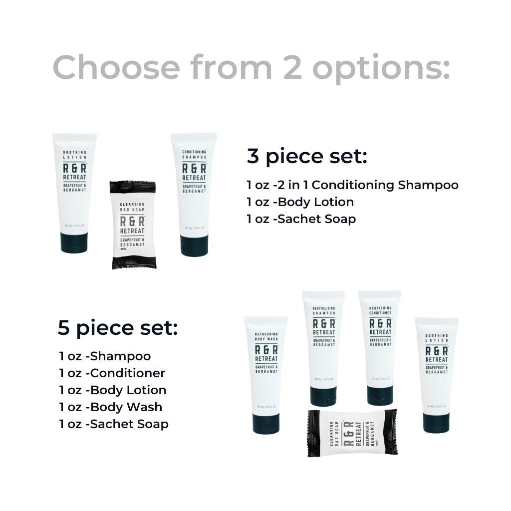 Hotel toiletry set Retreat