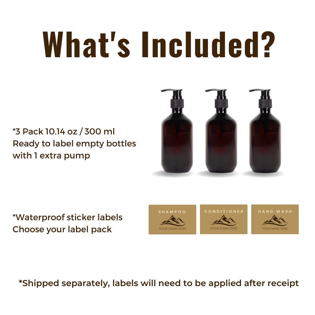 mountain label on bottle example