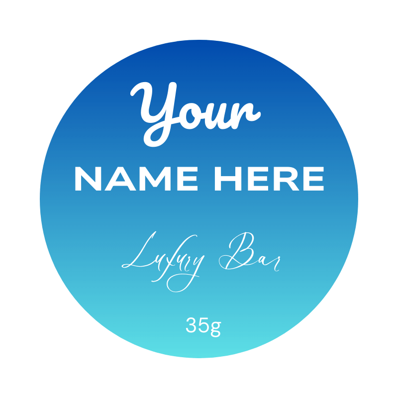 custom soap beach label