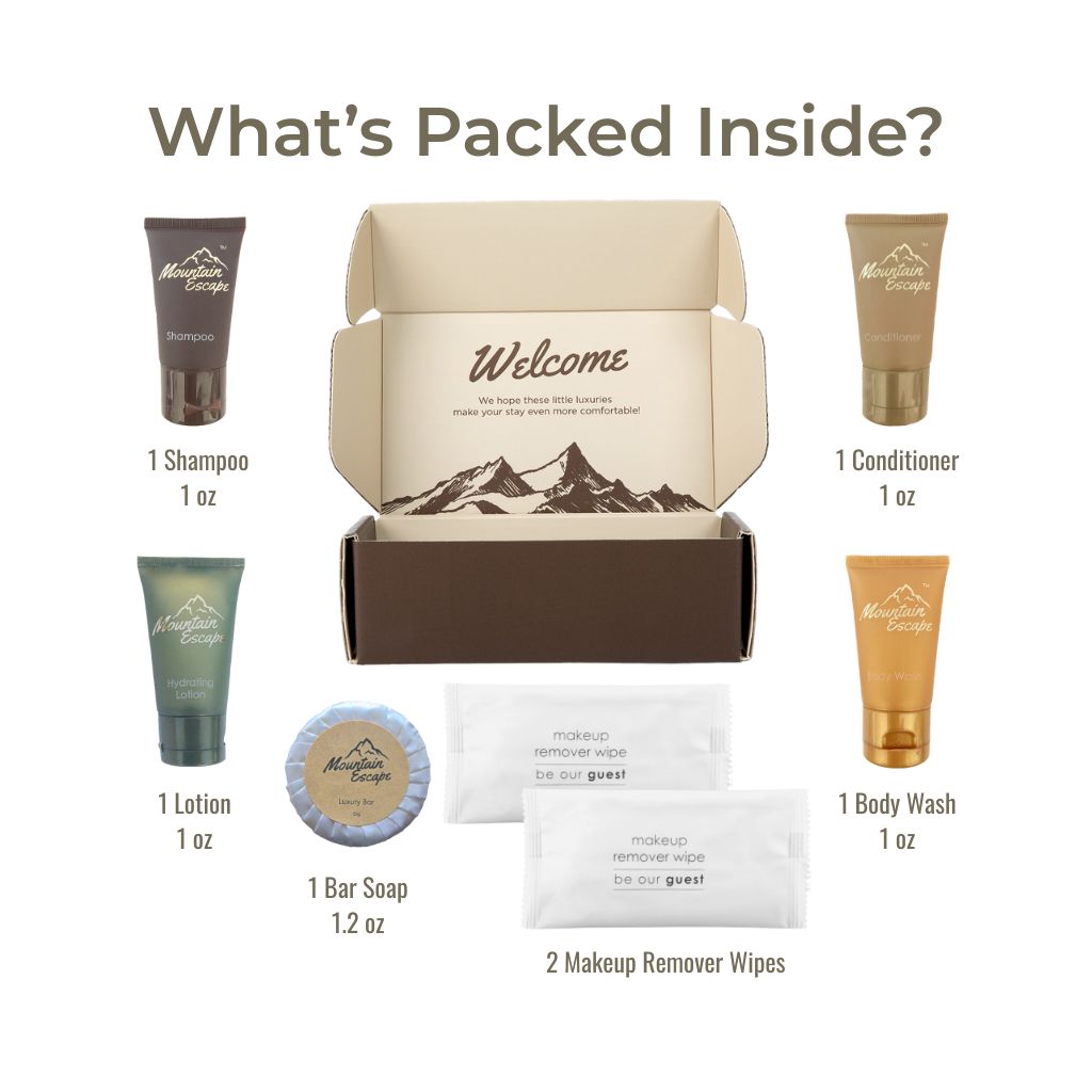 what&#39;s inside the amenity kit?