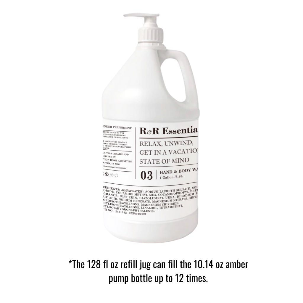 hand and body wash refill