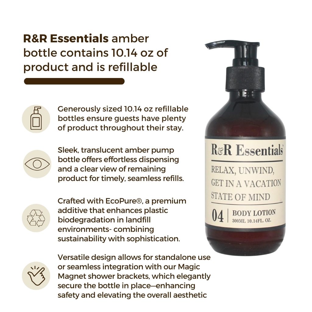 R&R Essentials hotel lotion 