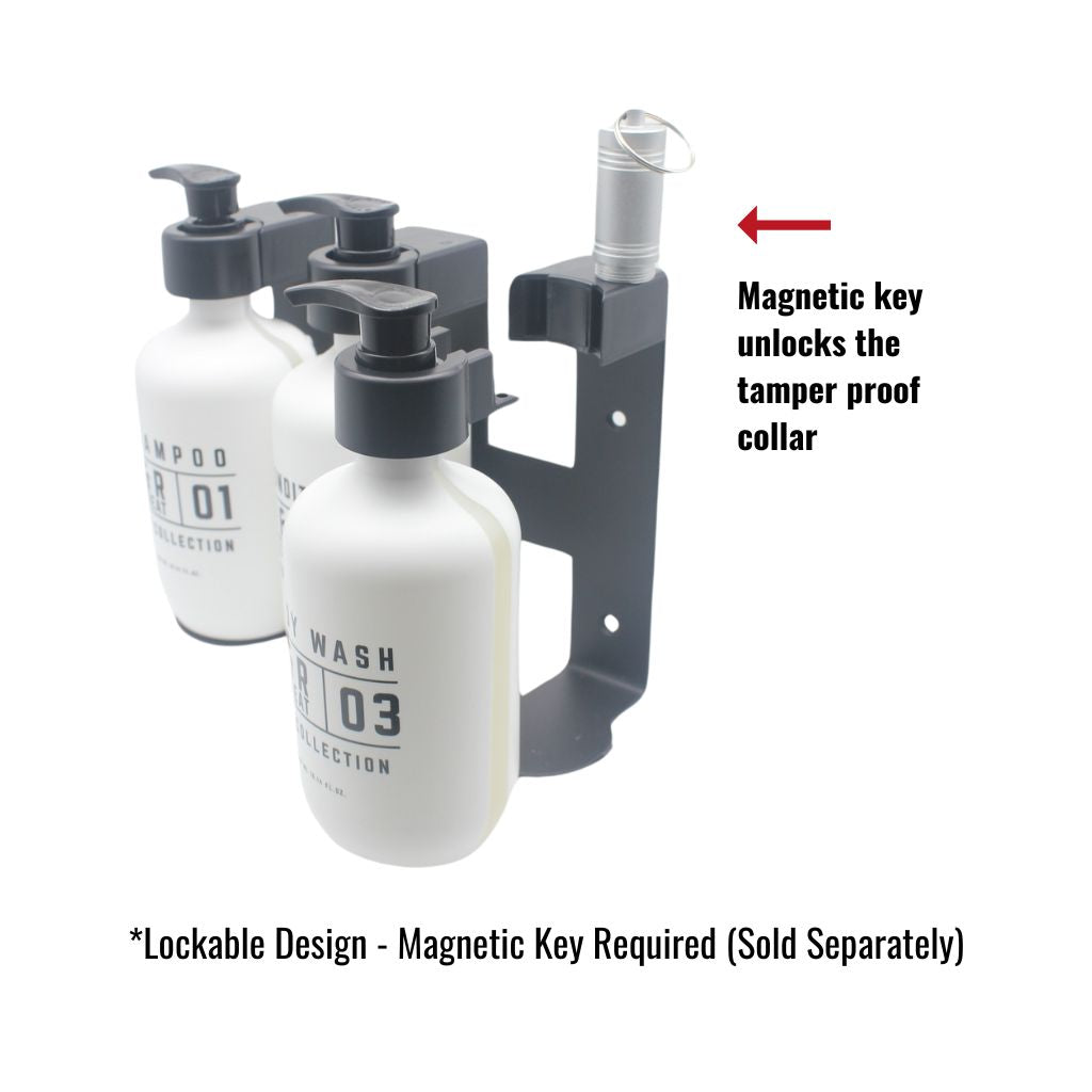 bracket with tamper proof collar