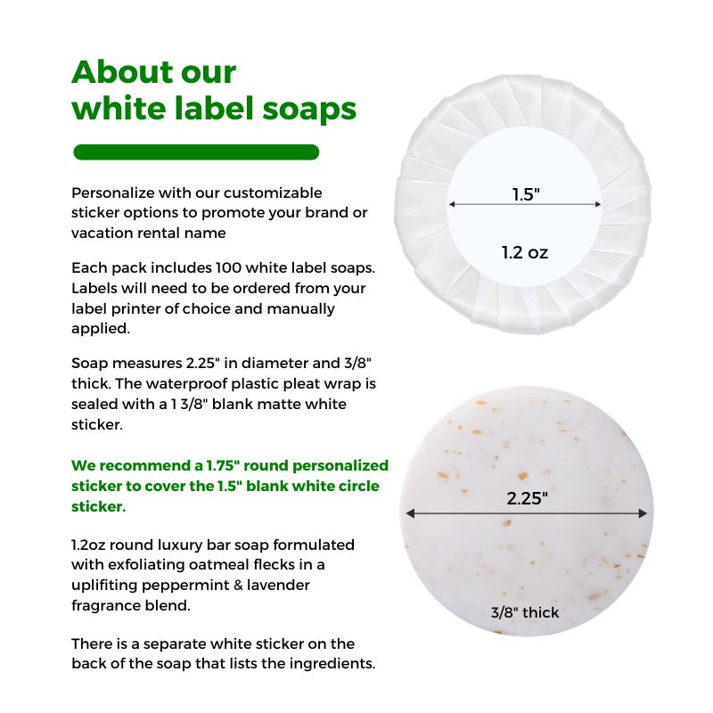 Custom soaps for your own logo