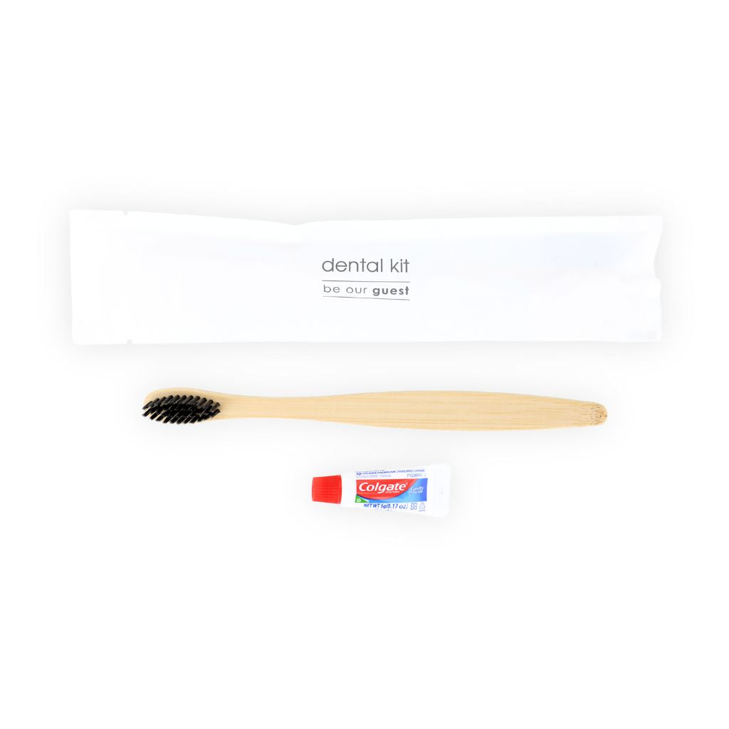 Dental kit with Colgate toothpaste