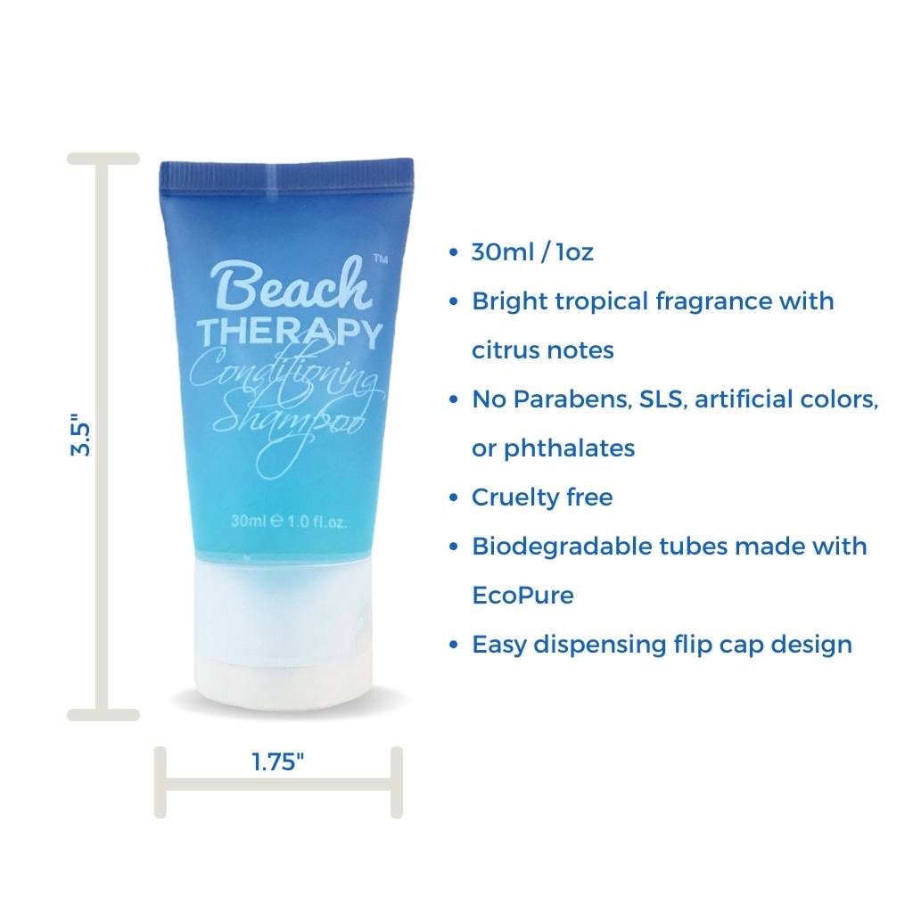 hotel size shampoo and conditioner Beach Therapy