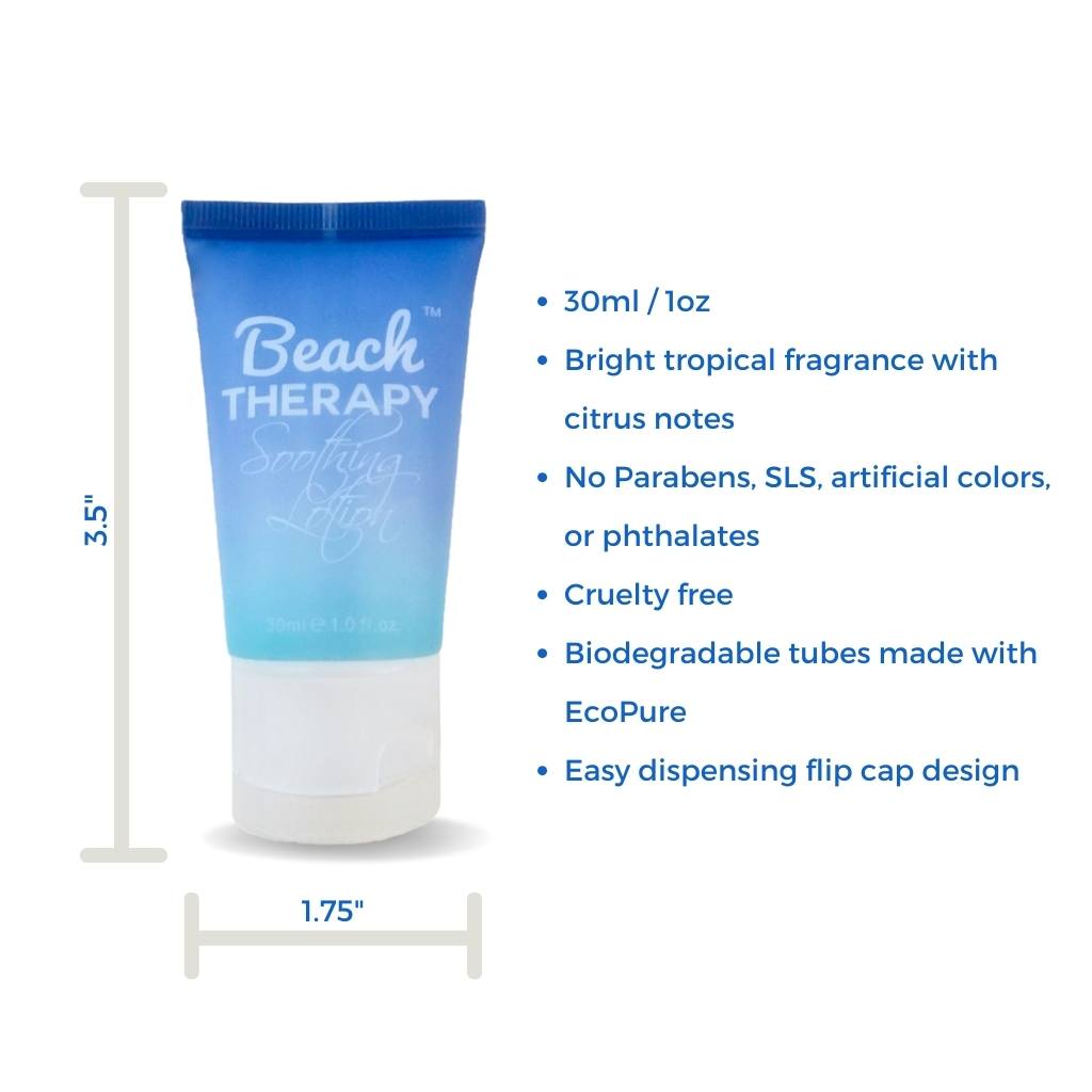 bulk travel size lotion Beach Therapy