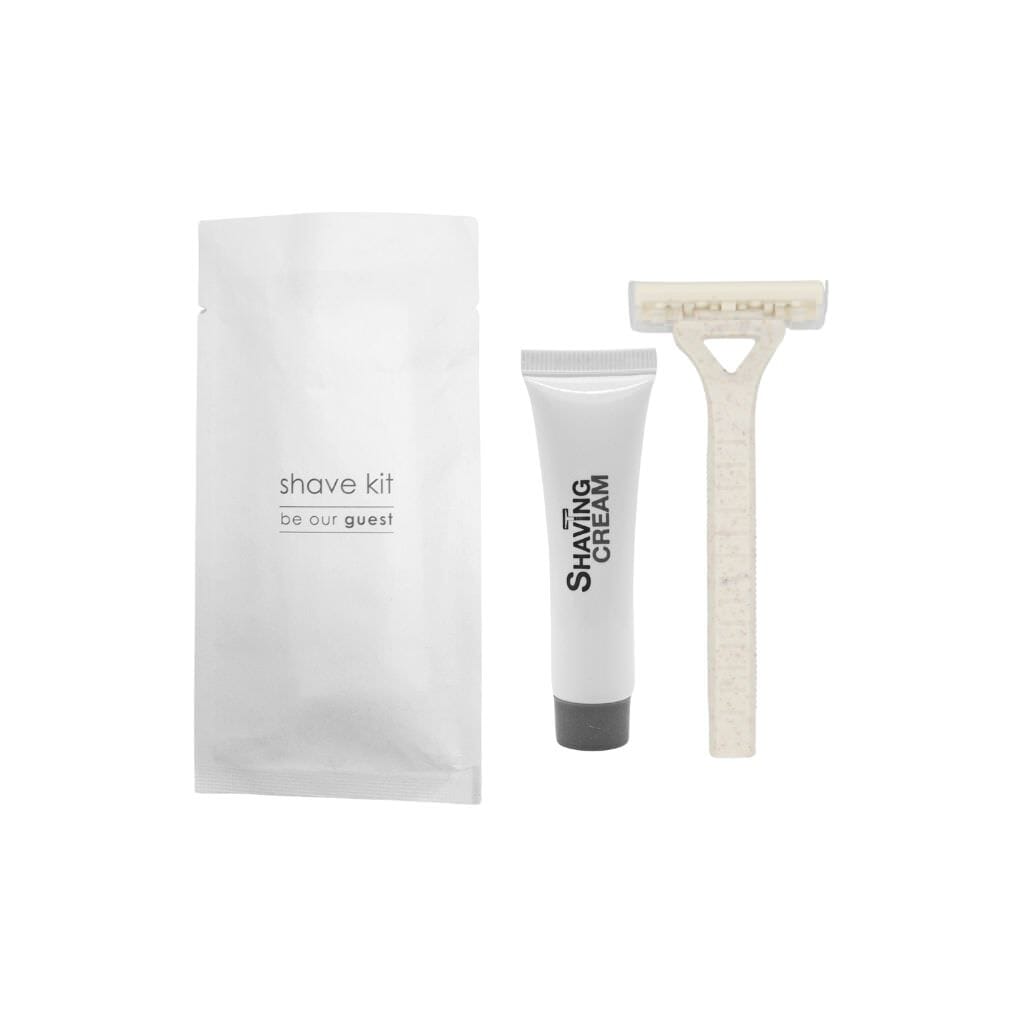 guest shaving kit individually wrapped