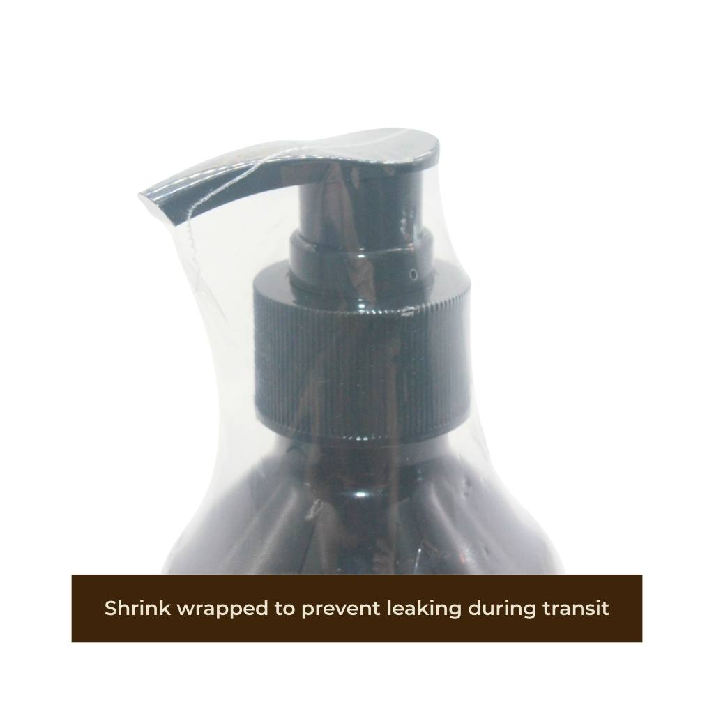 shrink wrap sealed bottles