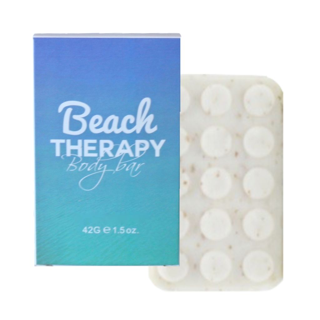 Hotel size soaps Beach Therapy brand