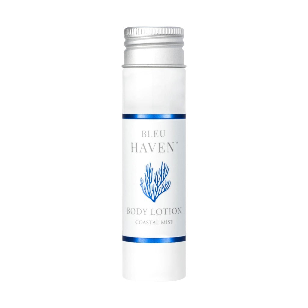 hotel size lotion Bleu Haven