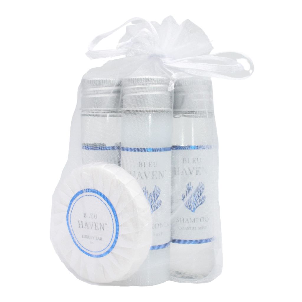 Hotel toiletries sets Bleu Haven