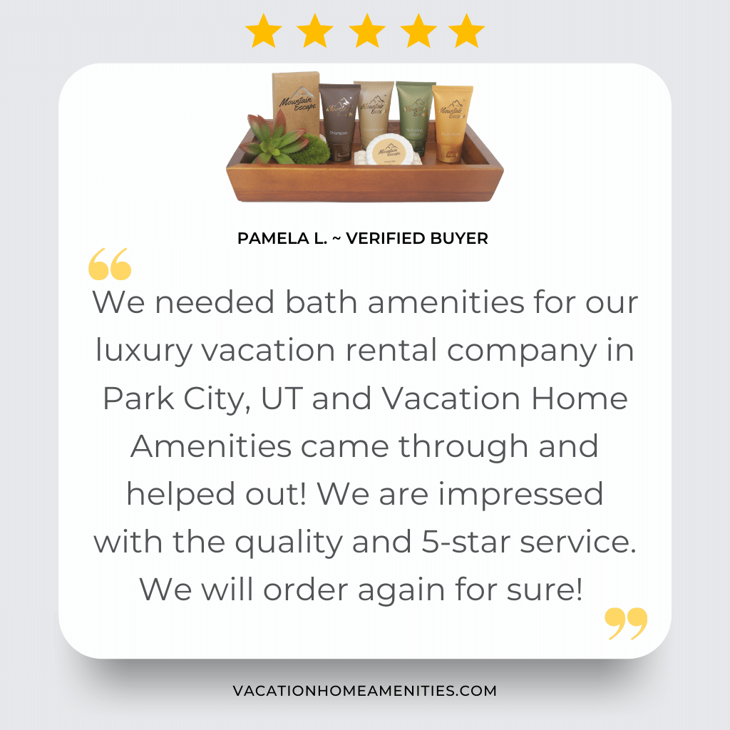 mountain escape hotel soaps and amenities kit review