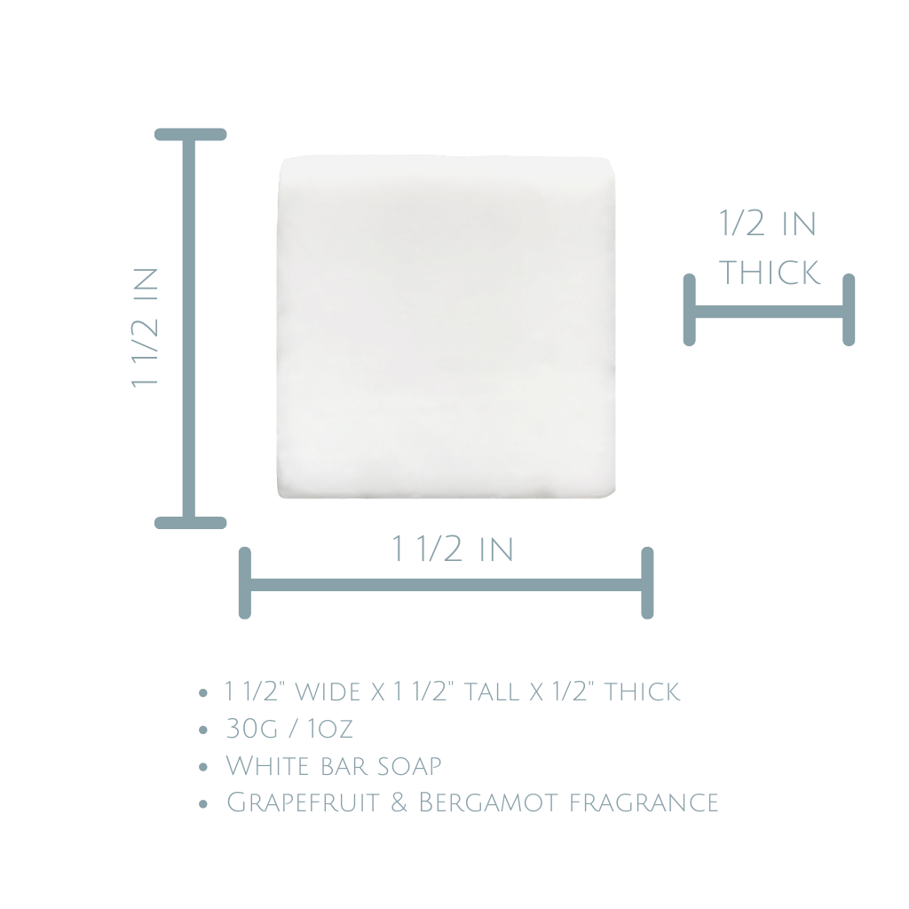 mini soap individually wrapped retreat